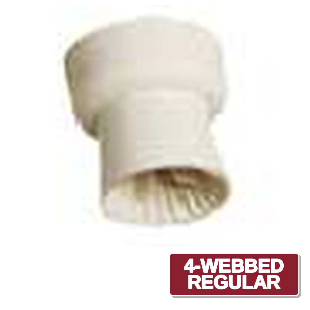 Prophy Cups 4-Webbed Snap-On Package of 144 for Dental Prophylaxis Procedures