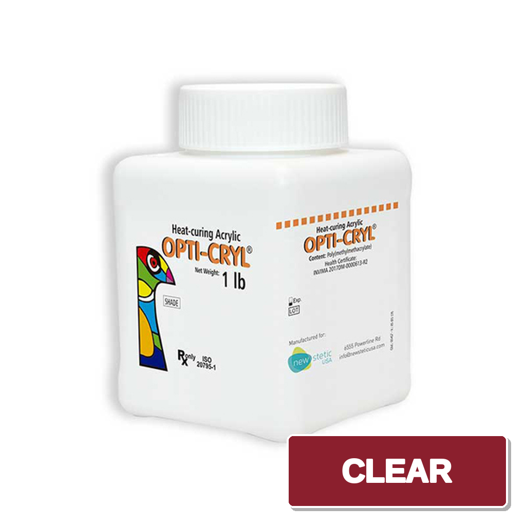 Heat-Curing Acrylic Resin Powder Dental Base Polymer for Heat Cure Techniques