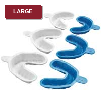 Single Arch Fluoride Trays 100 Count Upper & Lower Dental Preventive Treatment