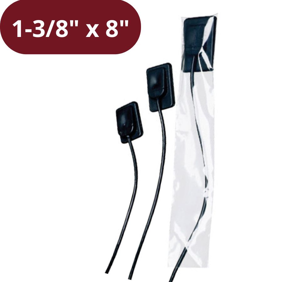 500Pcs X-Ray Sensor Sleeves Disposable Barrier Plastic 1-3/8×8 1-5/8×8 2-1/2×10