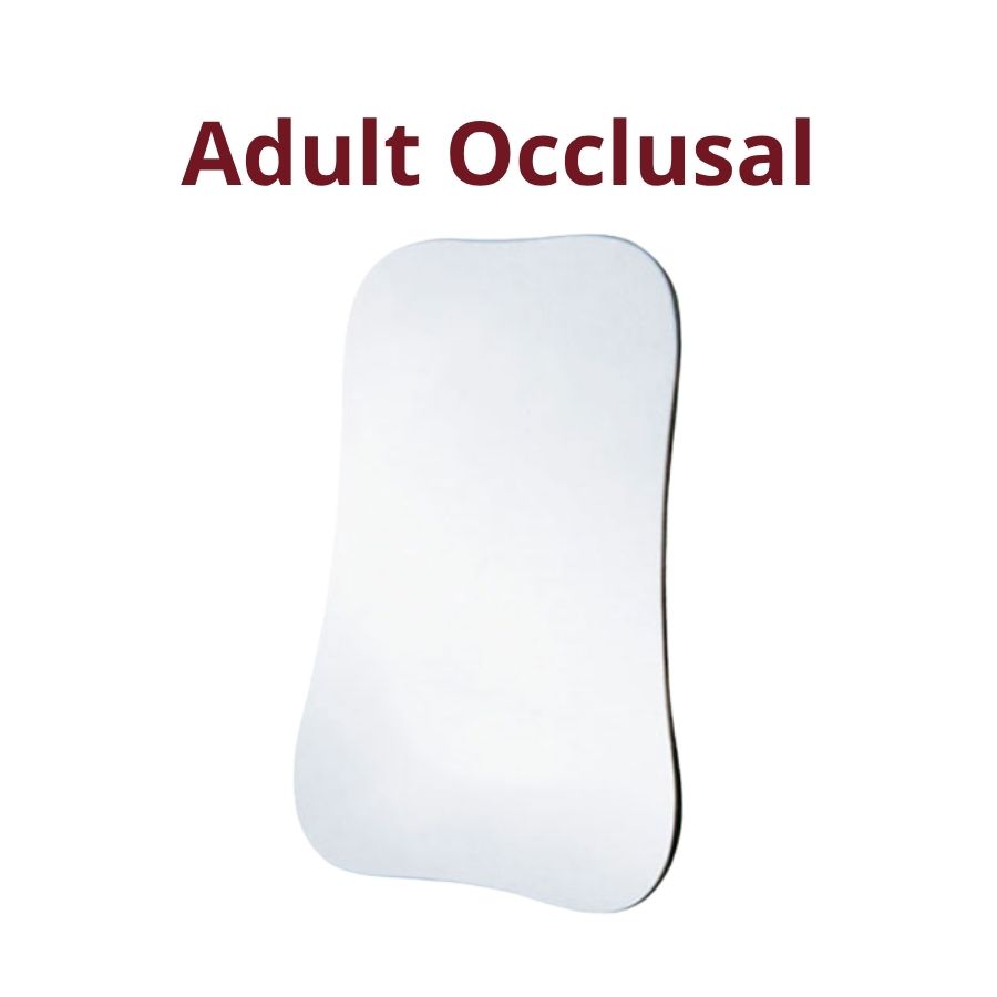 Occlusal Titanium Photography Mirrors Adult Child Double-Sided Single Dental