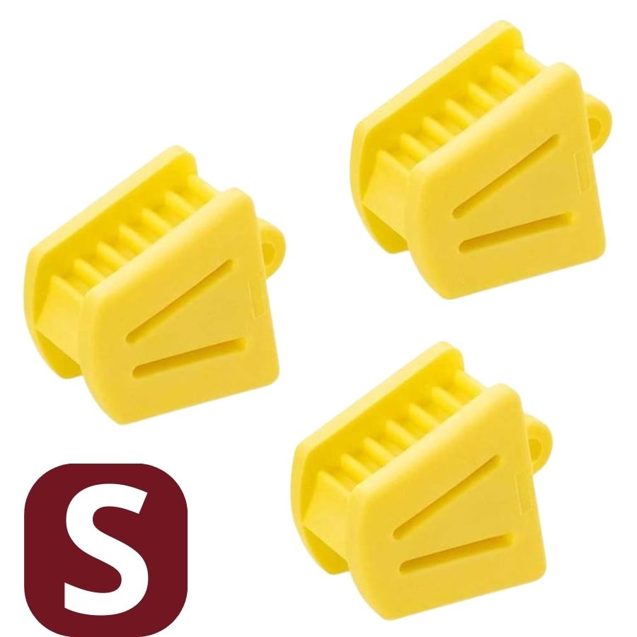 VastMed 3/Pk Dental Mouth Prop Bite Block S/L Silicone Latex-Free Flexible Soft