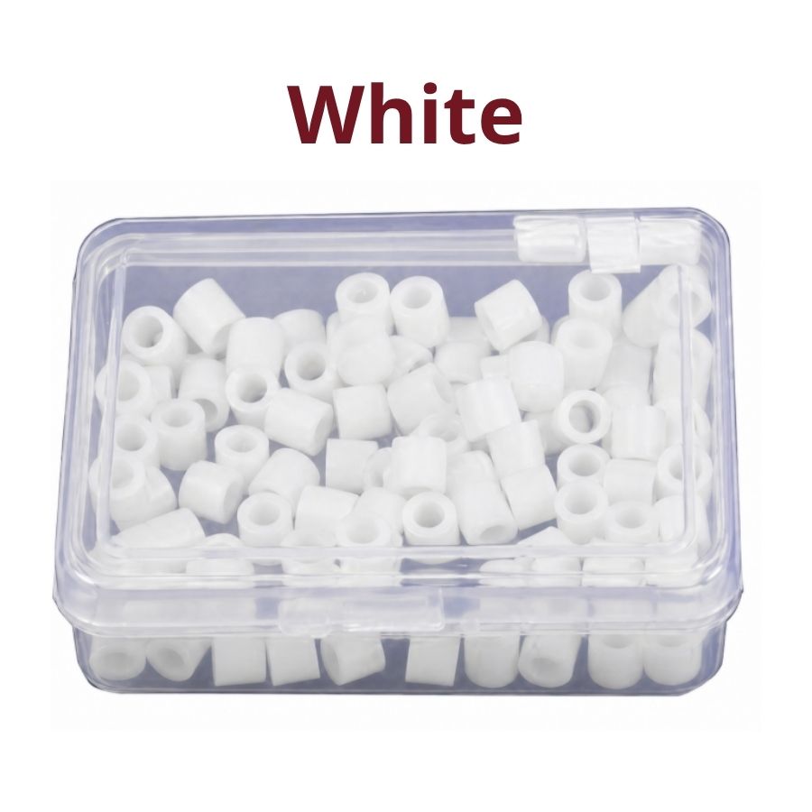 Instrument Code Rings Small Size White/Red Color Coded 60/Box Identification