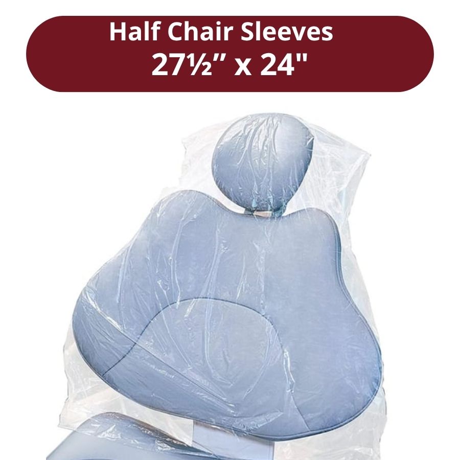 Dental Chair Covers Sleeves Disposable Half Full Plastic Protective Barriers