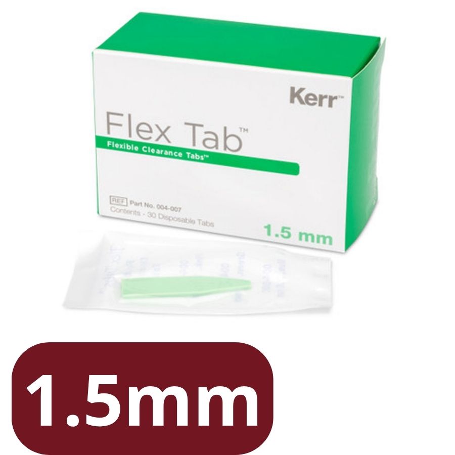Flex-Tab Dental Articulating Tabs 1.5/2.0mm 30/Roll Occlusal Bite Contact Test