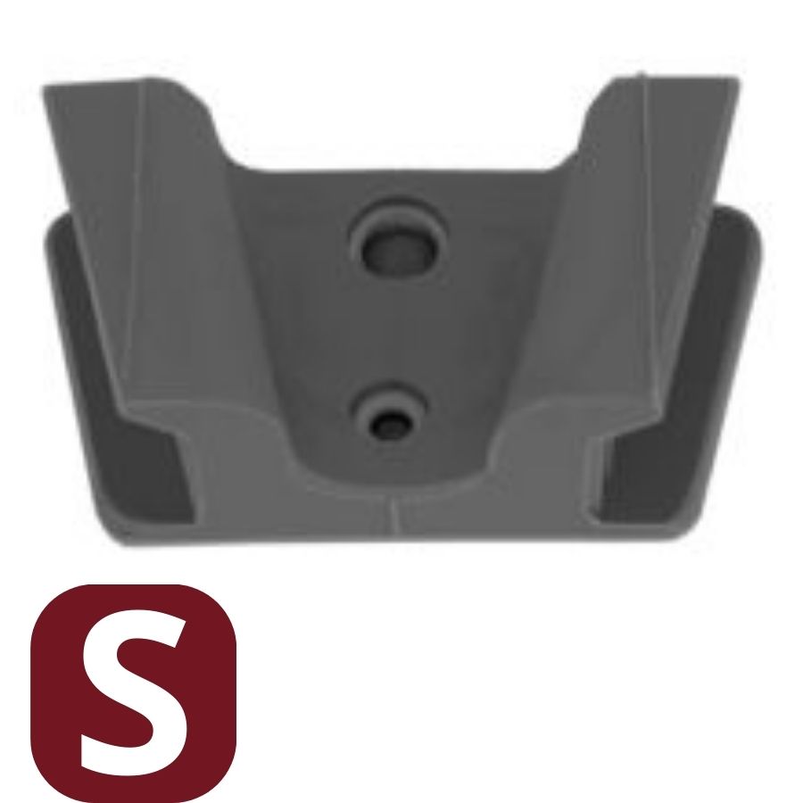 Hu-Friedy 2/Box Markel Mouth Prop Bite Block S/M/L Latex-Free Autoclavable
