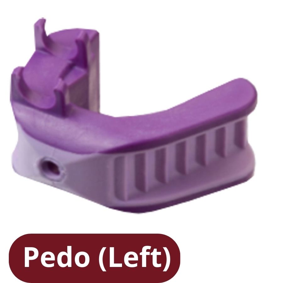 LogiBloc+Suction Dental Mouth Prop Bite Block Pedo/Std L/R Silicone Tube Holder