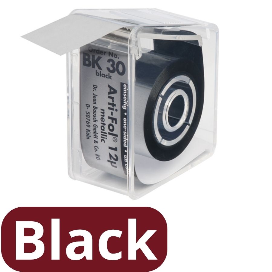 Arti-Fol Metallic Shimstock Film 12 Micron 22mm x 20m One-Sided Occlusion Bite