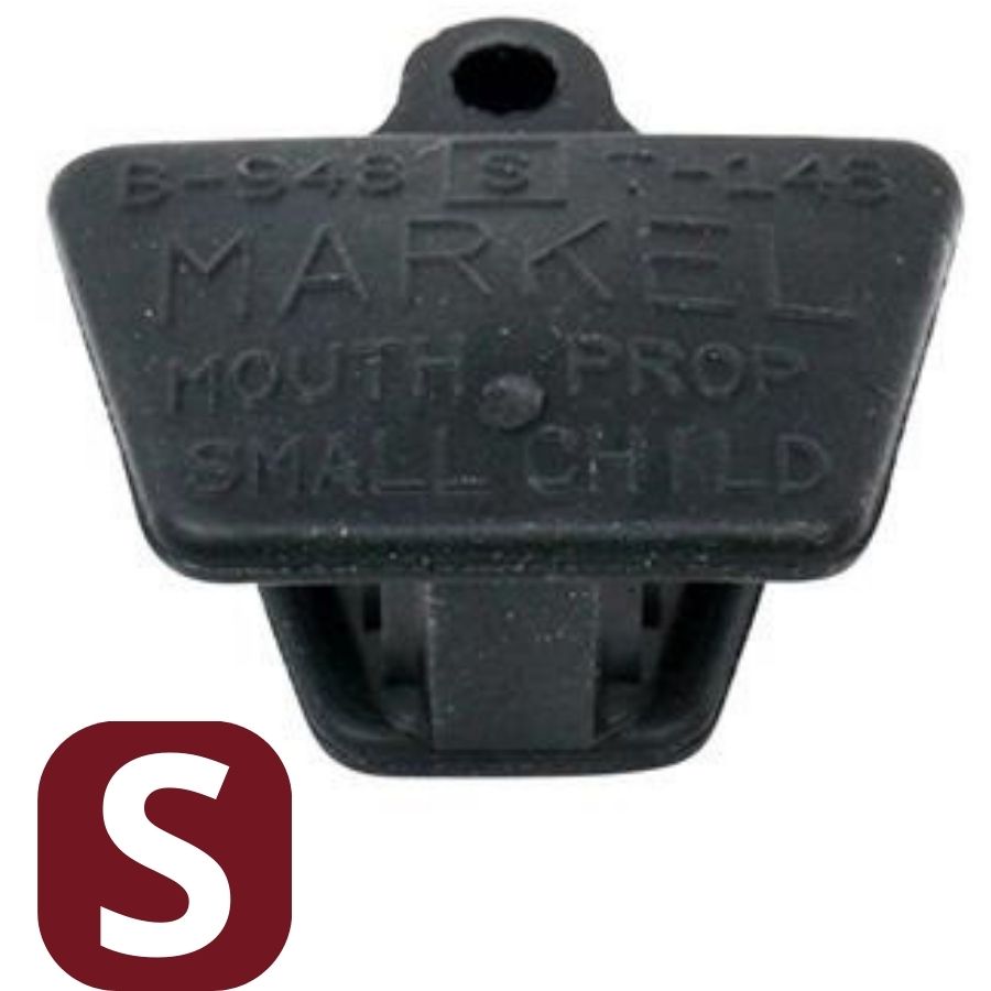 3D Dental 2/Pk Dental Mouth Prop Bite Block S/M/L Rubber Latex-Free Sterilizable