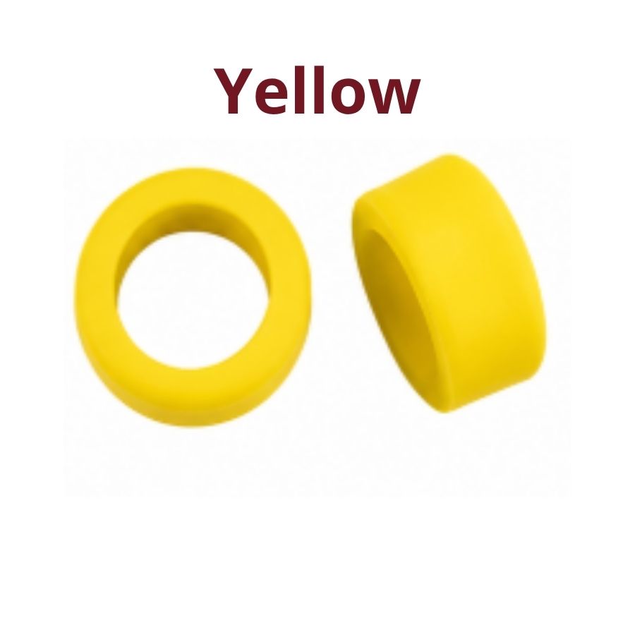 Silicone Instrument Rings Small/Large Color Coded 25/50/Pk Identification Kit