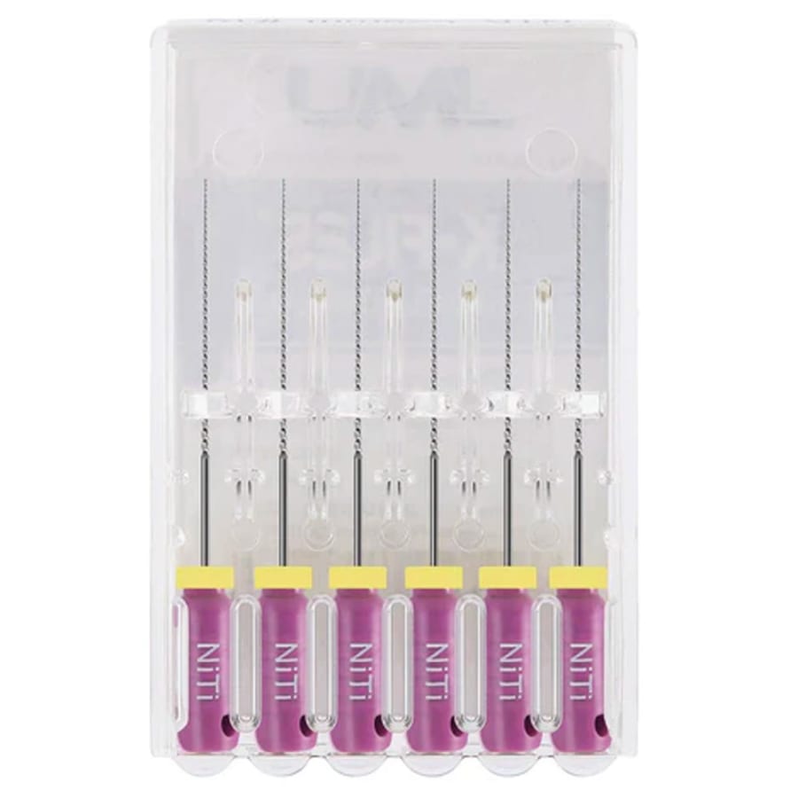 60Pcs Dental Endo Root Canal K-Files Nickel Titanium Sizes #10-80 21/25/28/31mm