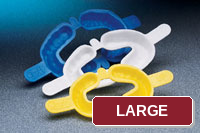 Hinged Dual Arch Fluoride Trays Pack of 50 Dental Preventive Treatment Supplies