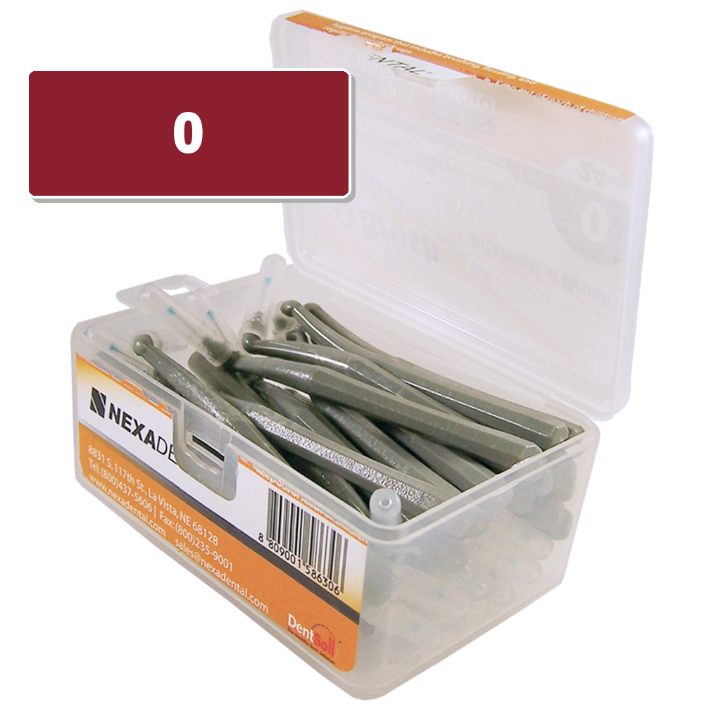 Interproximal Brushes w/ Coated Wires for Crowns Implants Up to 36/Box Dental
