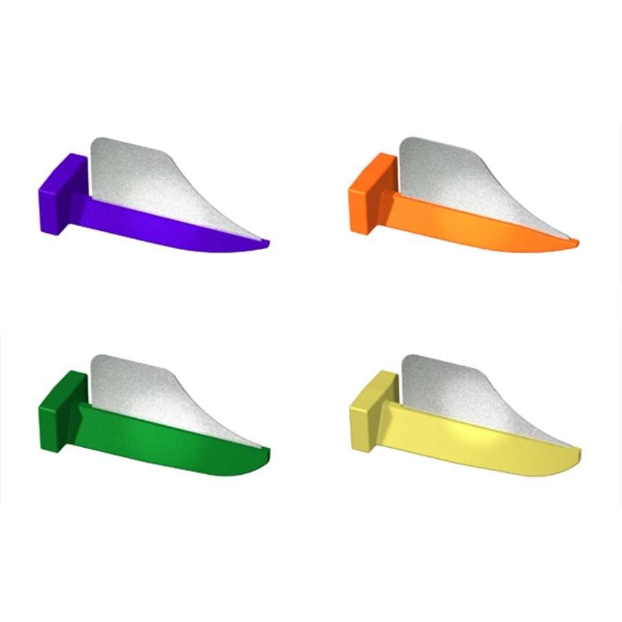144Pk Dental Wedge Guards XS/S/M/L Stainless Shield Interproximal Assorted Kit